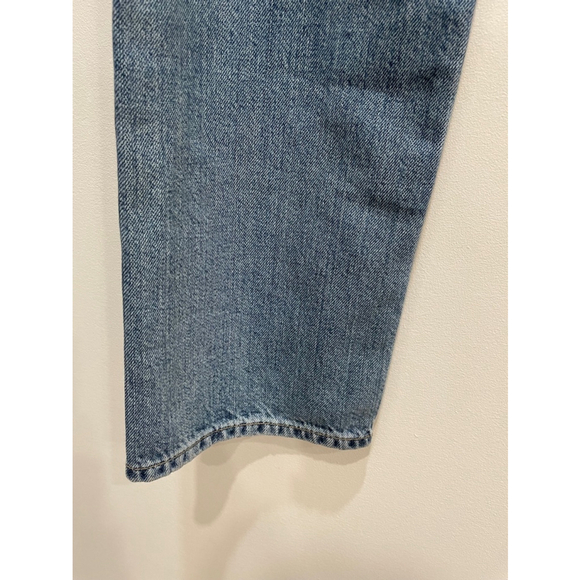 Massimo Dutti Women’s Button Fly Straight Leg Mid wash Denim Jeans Size 4 - Picture 10 of 16